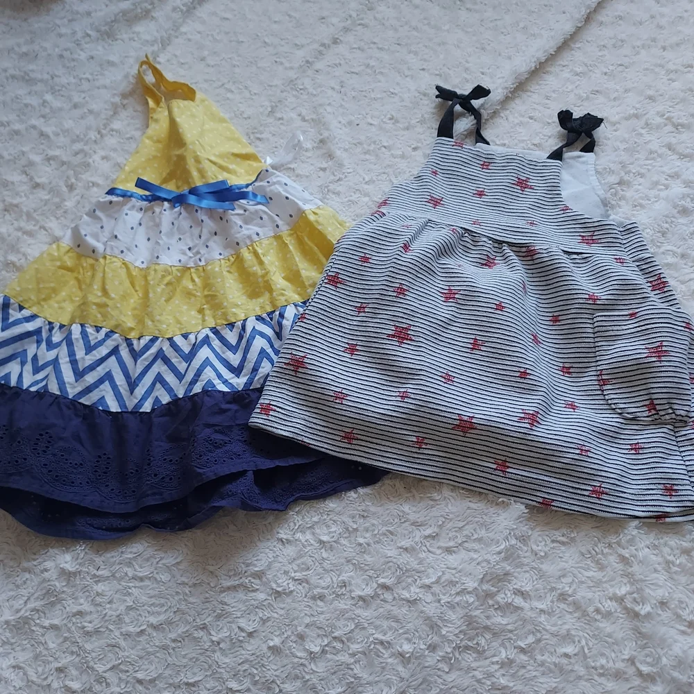 Bundle (15 pcs) Toddler Girls Mixed Summer Bright Prints & Pastels Lot 24mo/2T - Picture 3 of 7